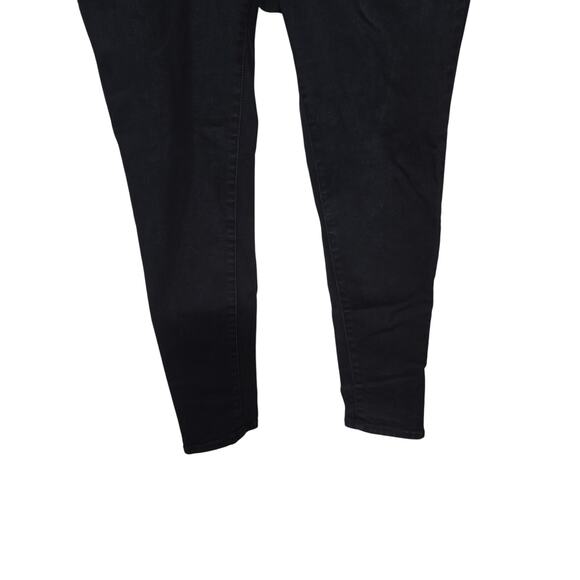 DEMOCRACY AB TECHNOLOGY BLACK JEANS WOMEN SZ 14W COMFORT WAISTBAND STRETCH - Picture 4 of 6